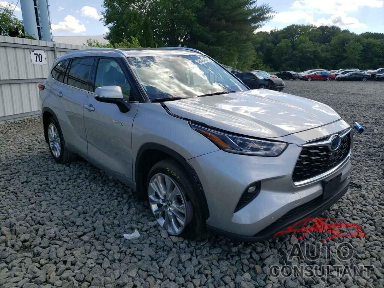 TOYOTA HIGHLANDER 2021 - 5TDXBRCH9MS532865
