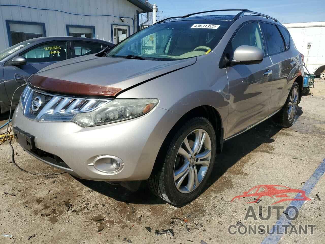 NISSAN MURANO 2009 - JN8AZ18W89W141521