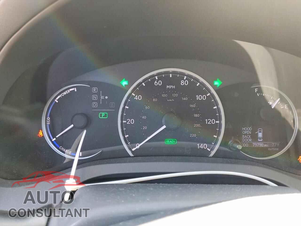 LEXUS CT 200 2012 - JTHKD5BH0C2091467