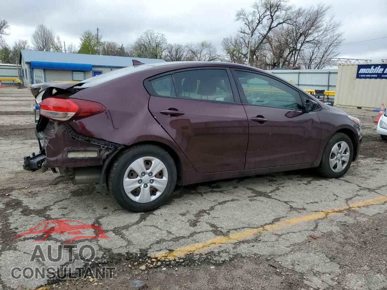 KIA FORTE 2017 - 3KPFK4A78HE110255