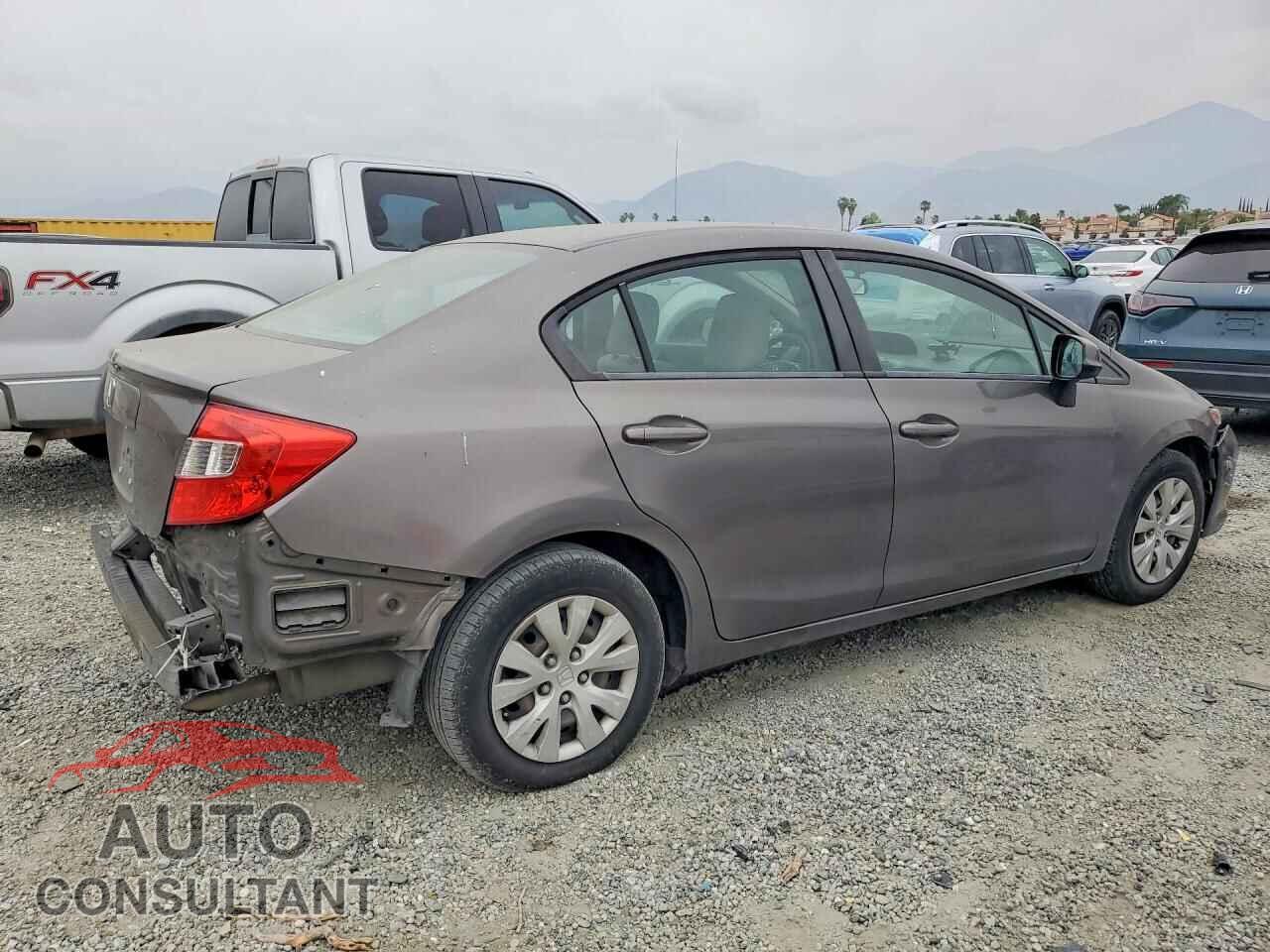 HONDA CIVIC 2012 - 19XFB2F51CE368668