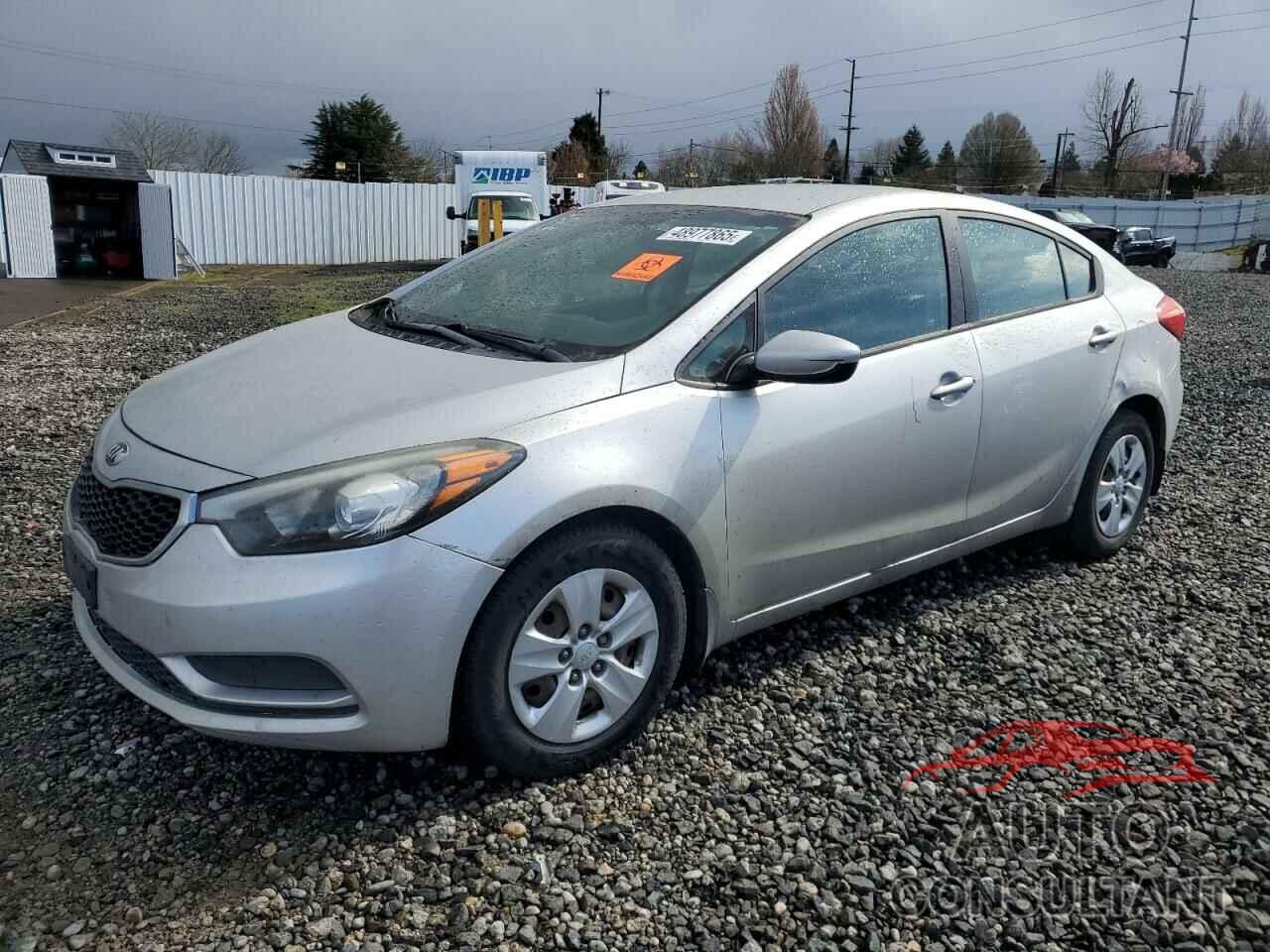 KIA FORTE 2014 - KNAFK4A6XE5164507
