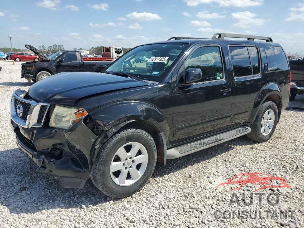 NISSAN PATHFINDER 2010 - 5N1AR1NN8AC622118