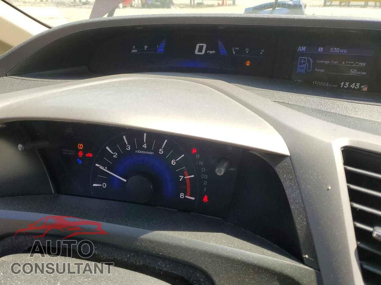 HONDA CIVIC 2012 - 19XFB2F87CE358513