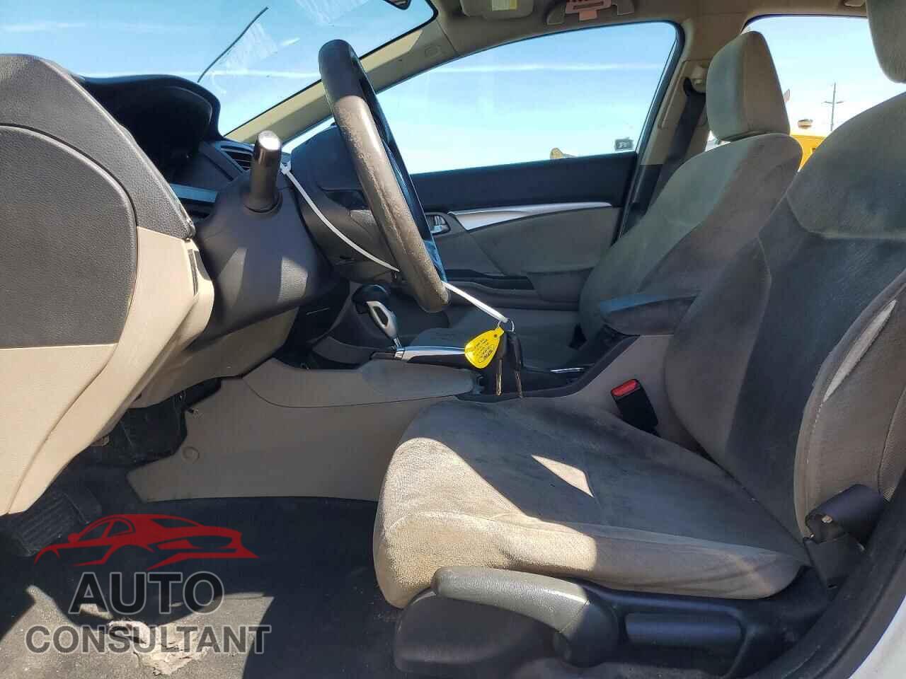 HONDA CIVIC 2013 - 19XFB2F85DE253339