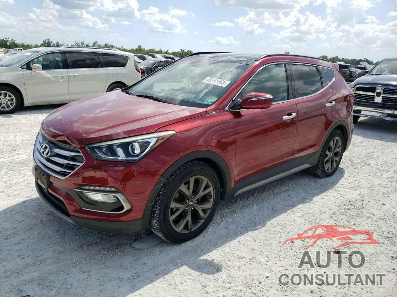 HYUNDAI SANTA FE 2017 - 5XYZWDLA0HG387012