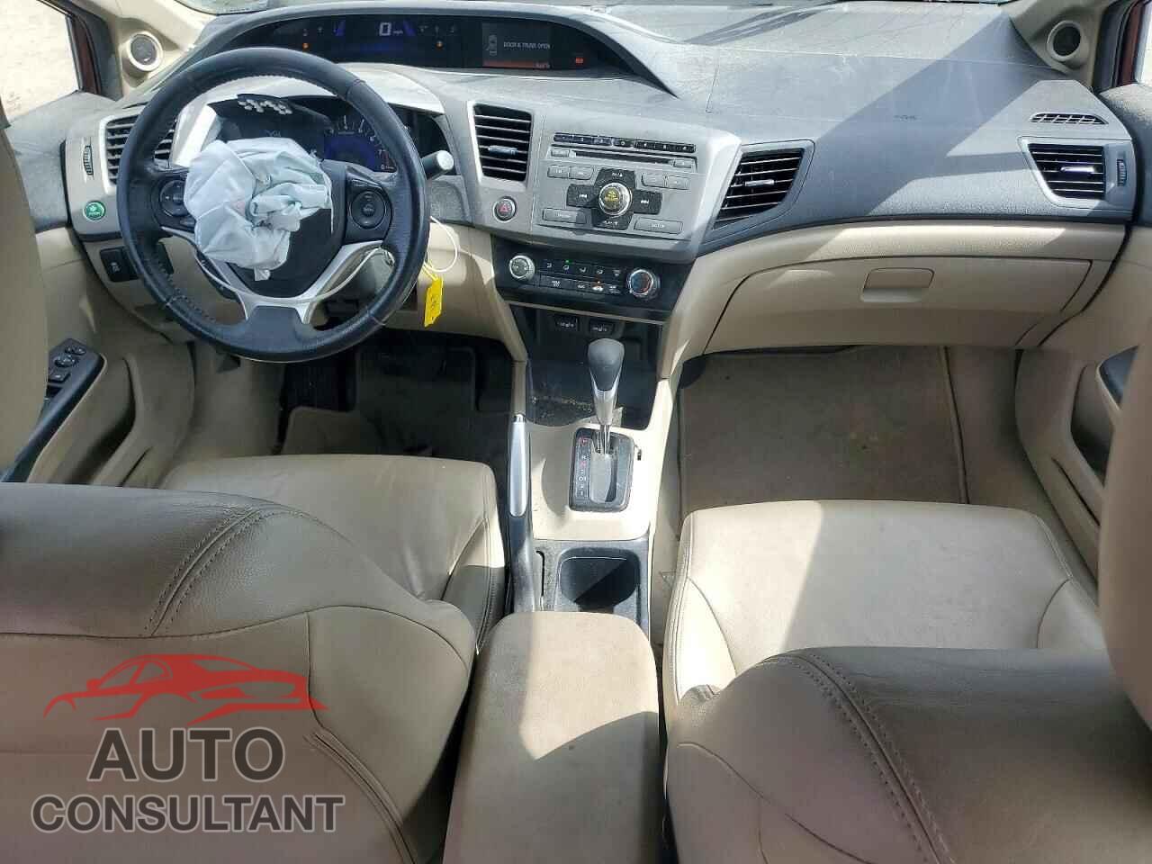 HONDA CIVIC 2012 - 2HGFB2F98CH531616