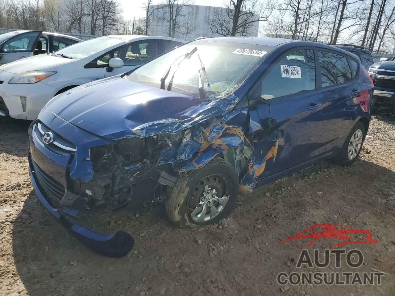 HYUNDAI ACCENT 2017 - KMHCT5AEXHU312161