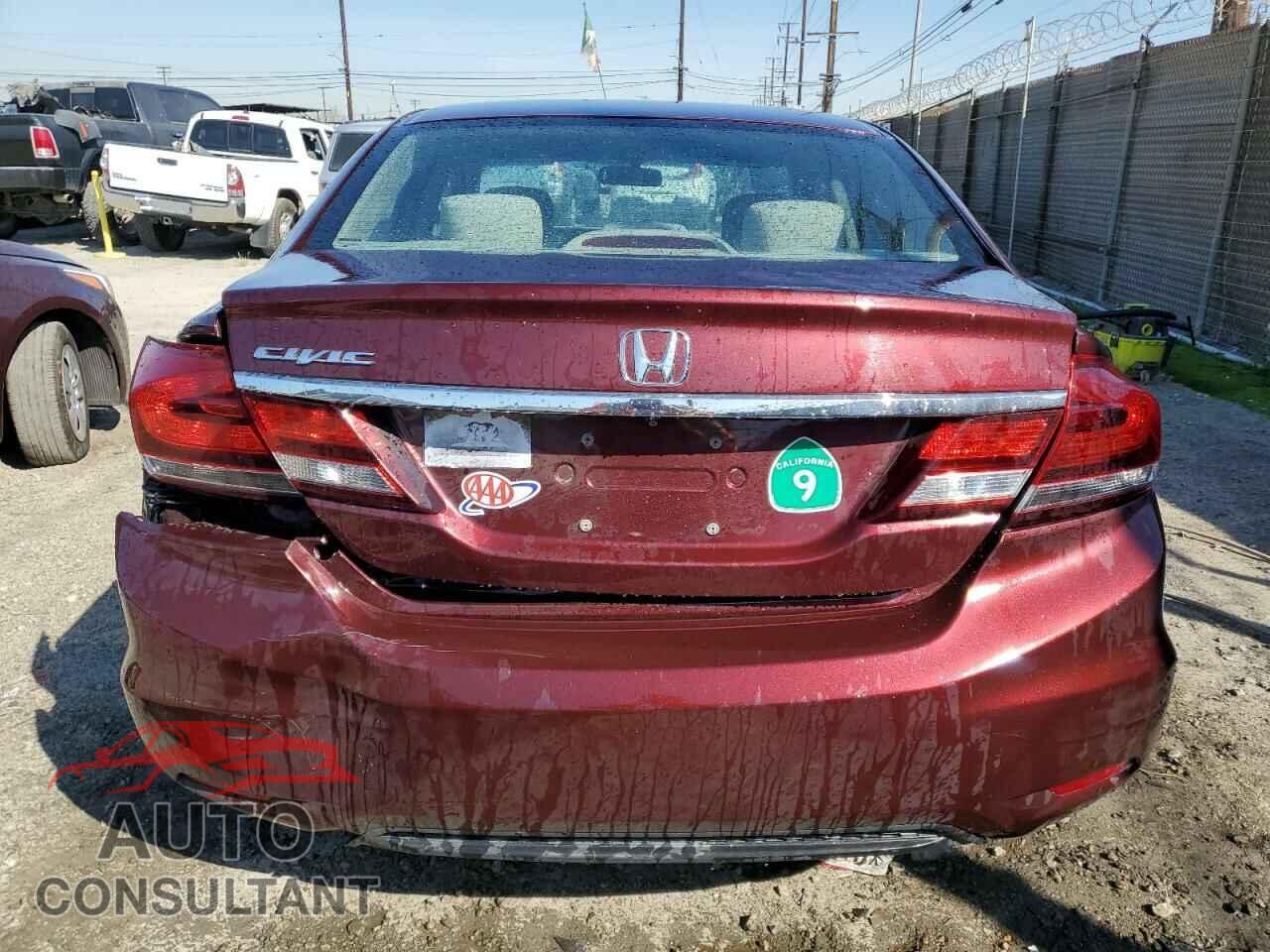 HONDA CIVIC 2014 - 19XFB2F84EE257593