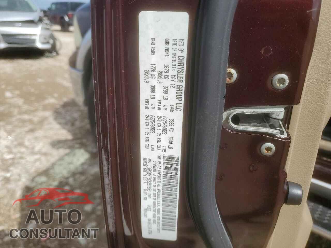 DODGE RAM 1500 2012 - 1C6RD6NT6CS281853