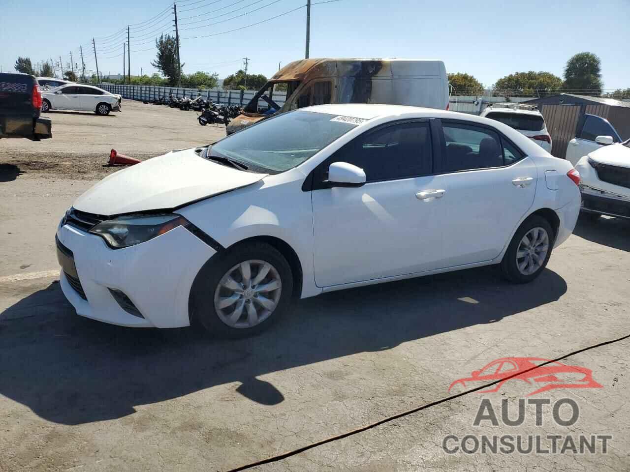 TOYOTA COROLLA 2015 - 2T1BURHE2FC267575