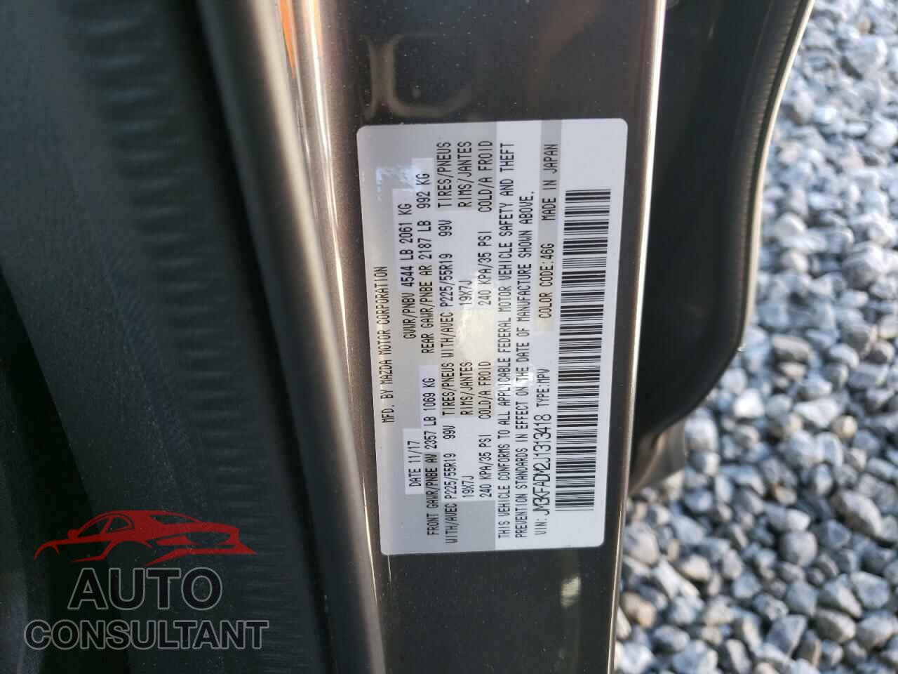 MAZDA CX-5 2018 - JM3KFADM2J1313418