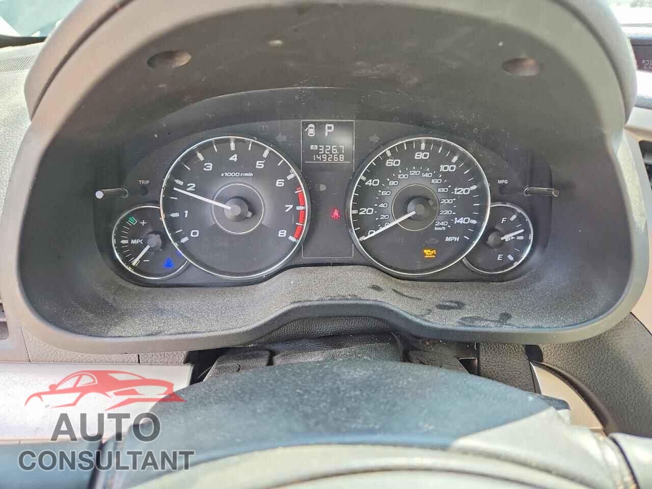 SUBARU OUTBACK 2012 - 4S4BRBGC4C3223974