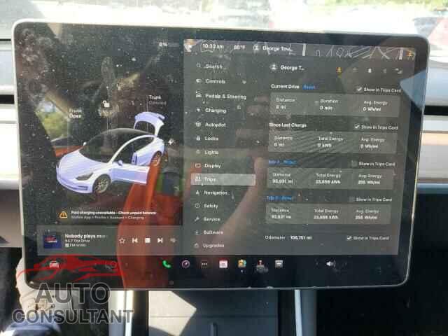 TESLA MODEL 3 2020 - 5YJ3E1EA7LF794166