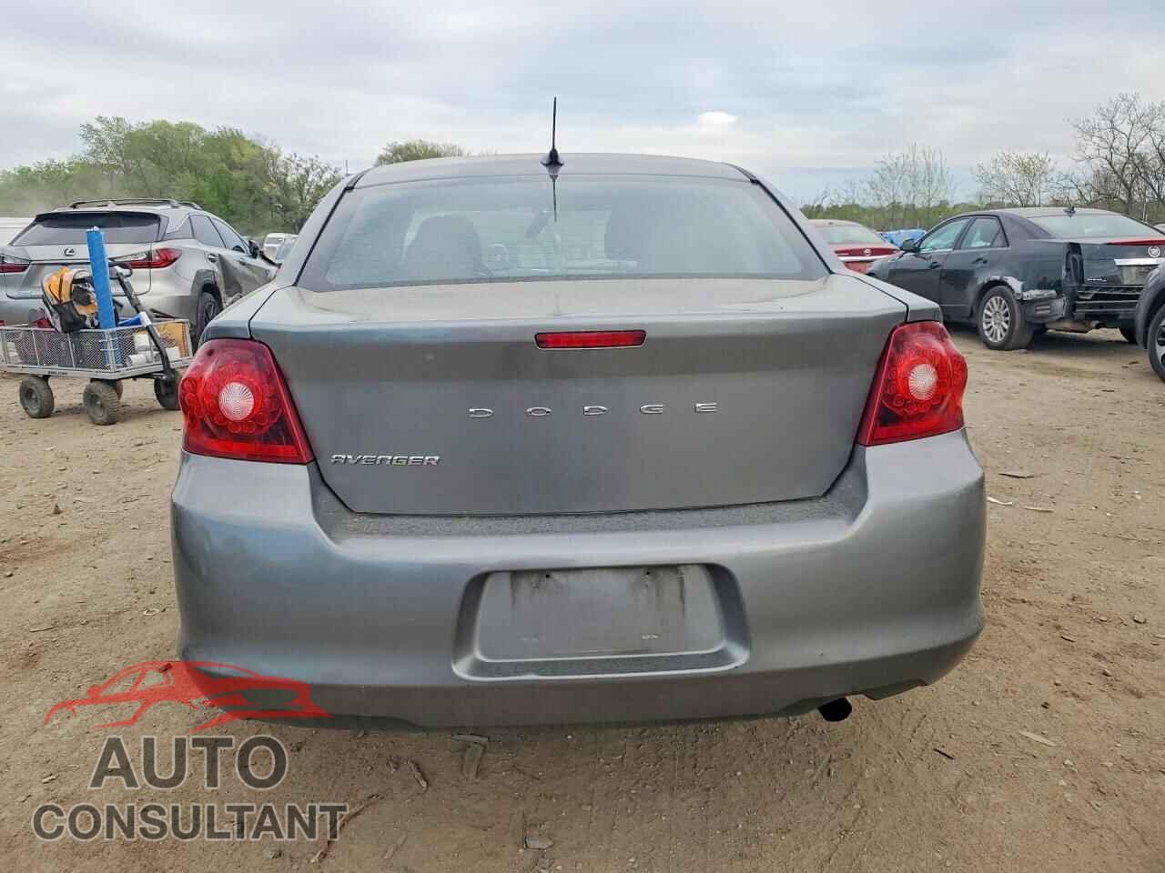 DODGE AVENGER 2012 - 1C3CDZCB9CN115582