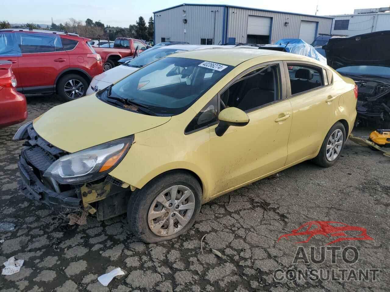 KIA RIO 2016 - KNADM4A36G6539376