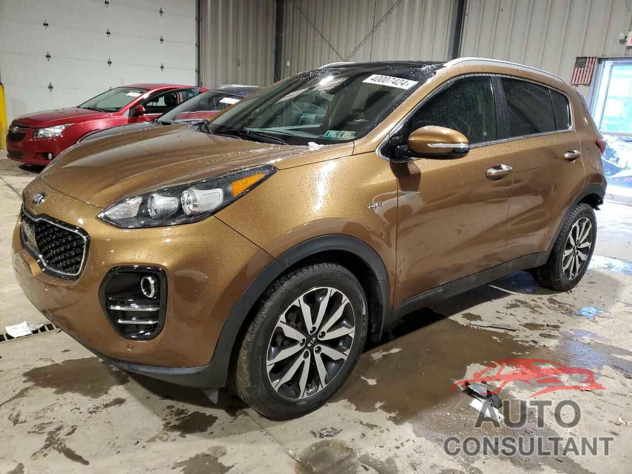 KIA SPORTAGE 2017 - KNDPNCAC8H7167963