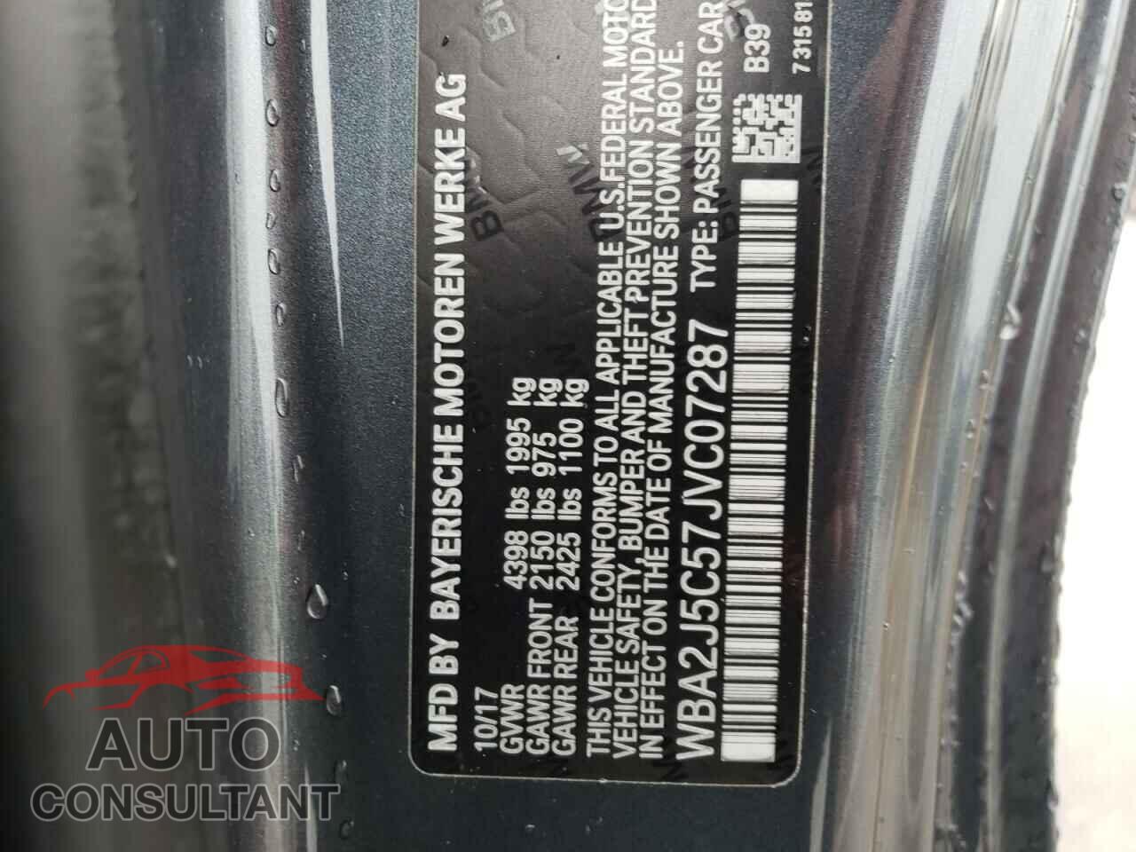 BMW M2 2018 - WBA2J5C57JVC07287