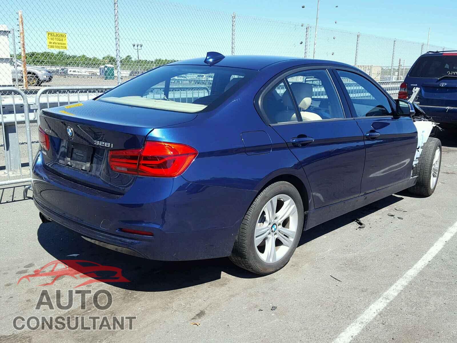 BMW 3 SERIES 2016 - WBA8E3G54GNT77254