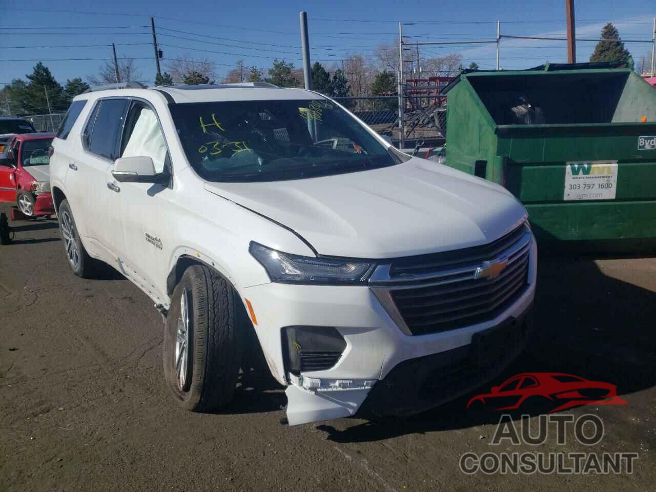 CHEVROLET TRAVERSE 2022 - 1GNEVNKW2NJ133390