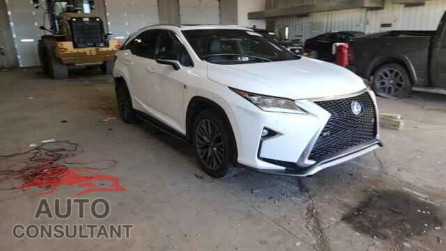 LEXUS RX 350 2018 - 2T2BZMCA6JC151468