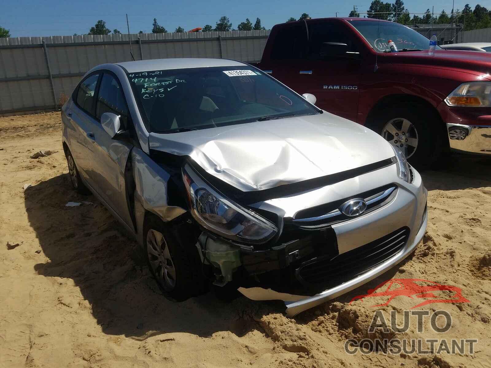 HYUNDAI ACCENT 2017 - KMHCT4AE7HU222542