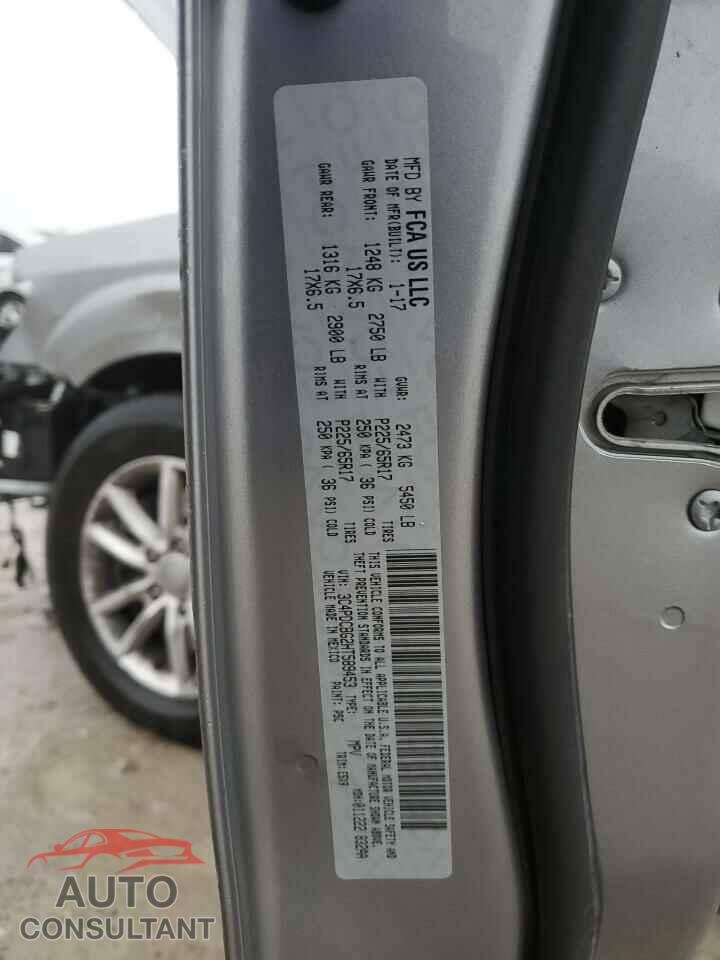 DODGE JOURNEY 2017 - 3C4PDCBG2HT589453