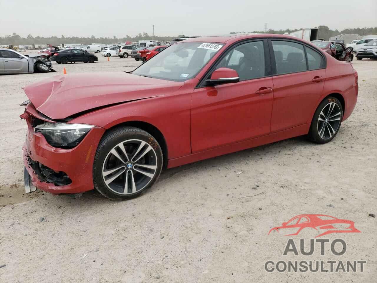 BMW 3 SERIES 2018 - WBA8B9G59JNU97473