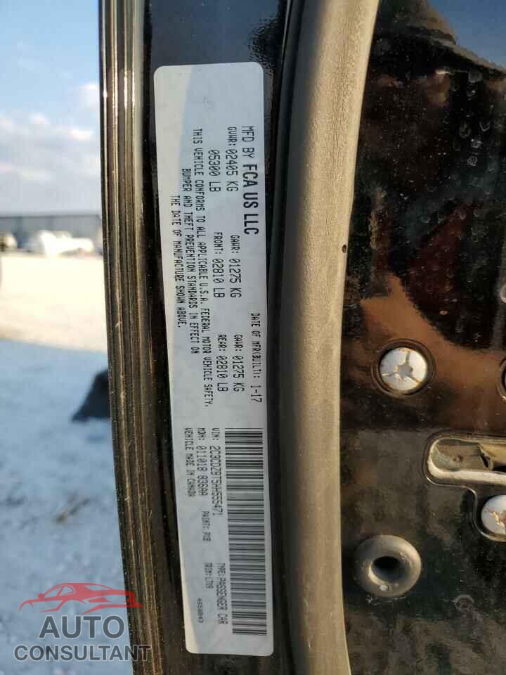 DODGE CHALLENGER 2017 - 2C3CDZBT5HH555471