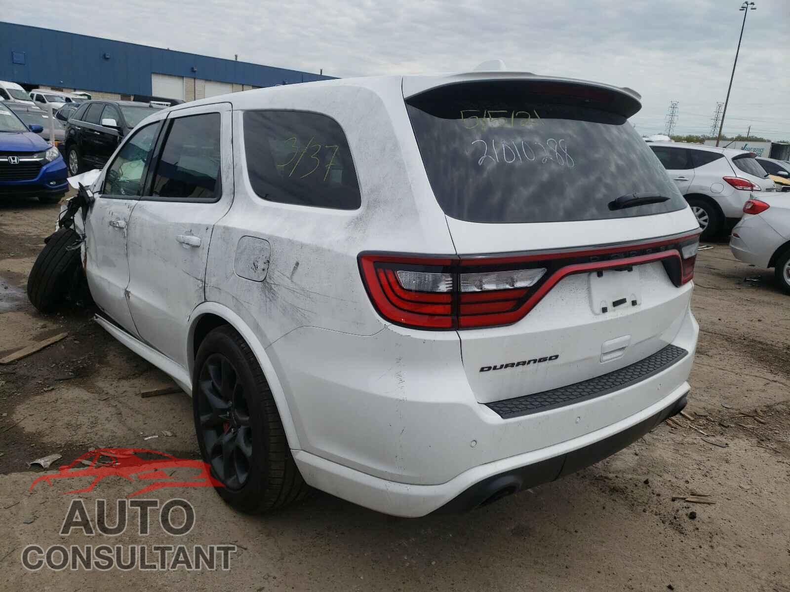 DODGE DURANGO 2021 - 1C4SDJGJ2MC715657