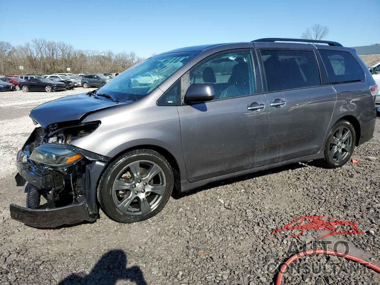 TOYOTA SIENNA 2017 - 5TDXZ3DC9HS840443