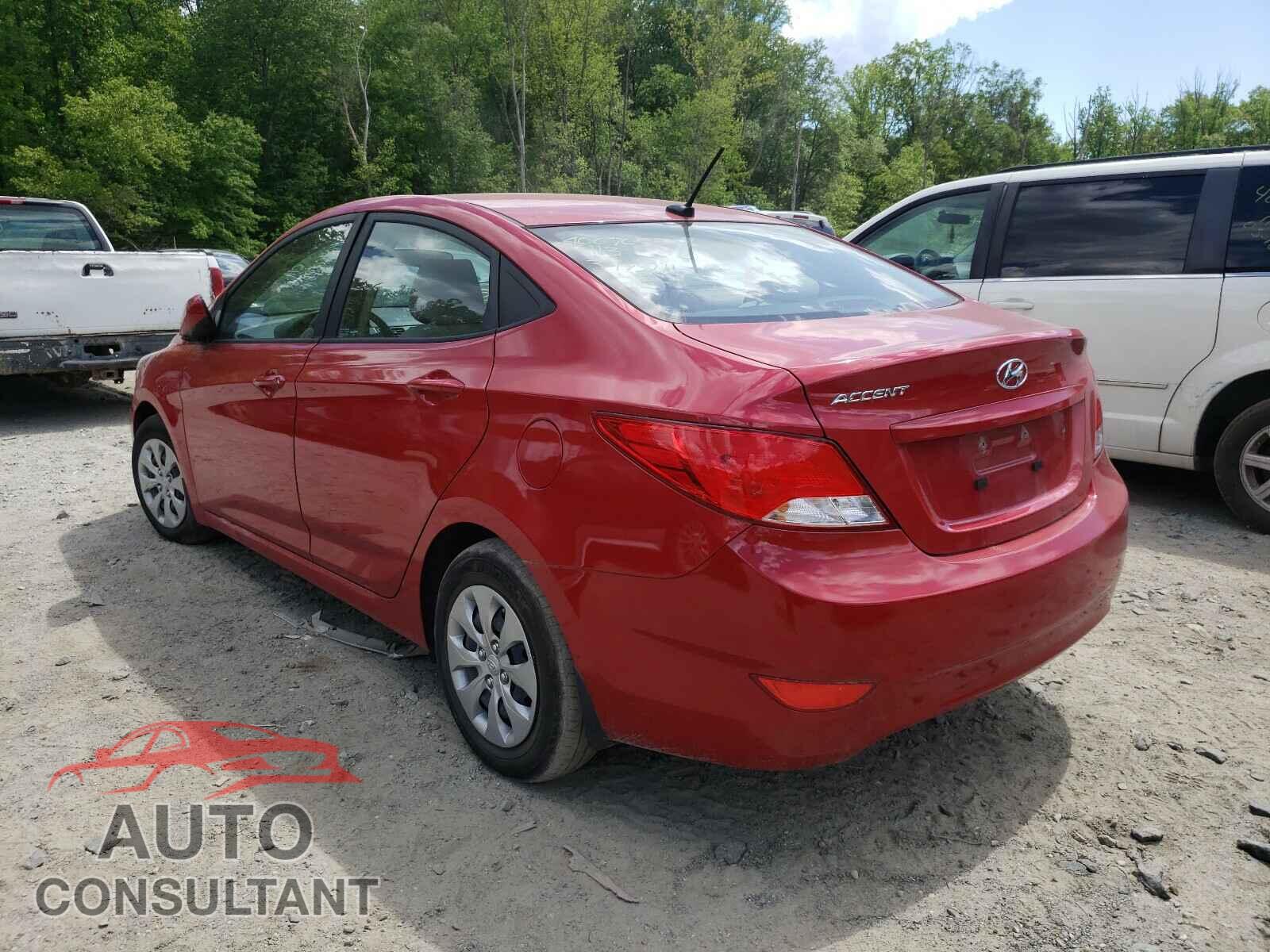 HYUNDAI ACCENT 2017 - KMHCT4AE5HU266149