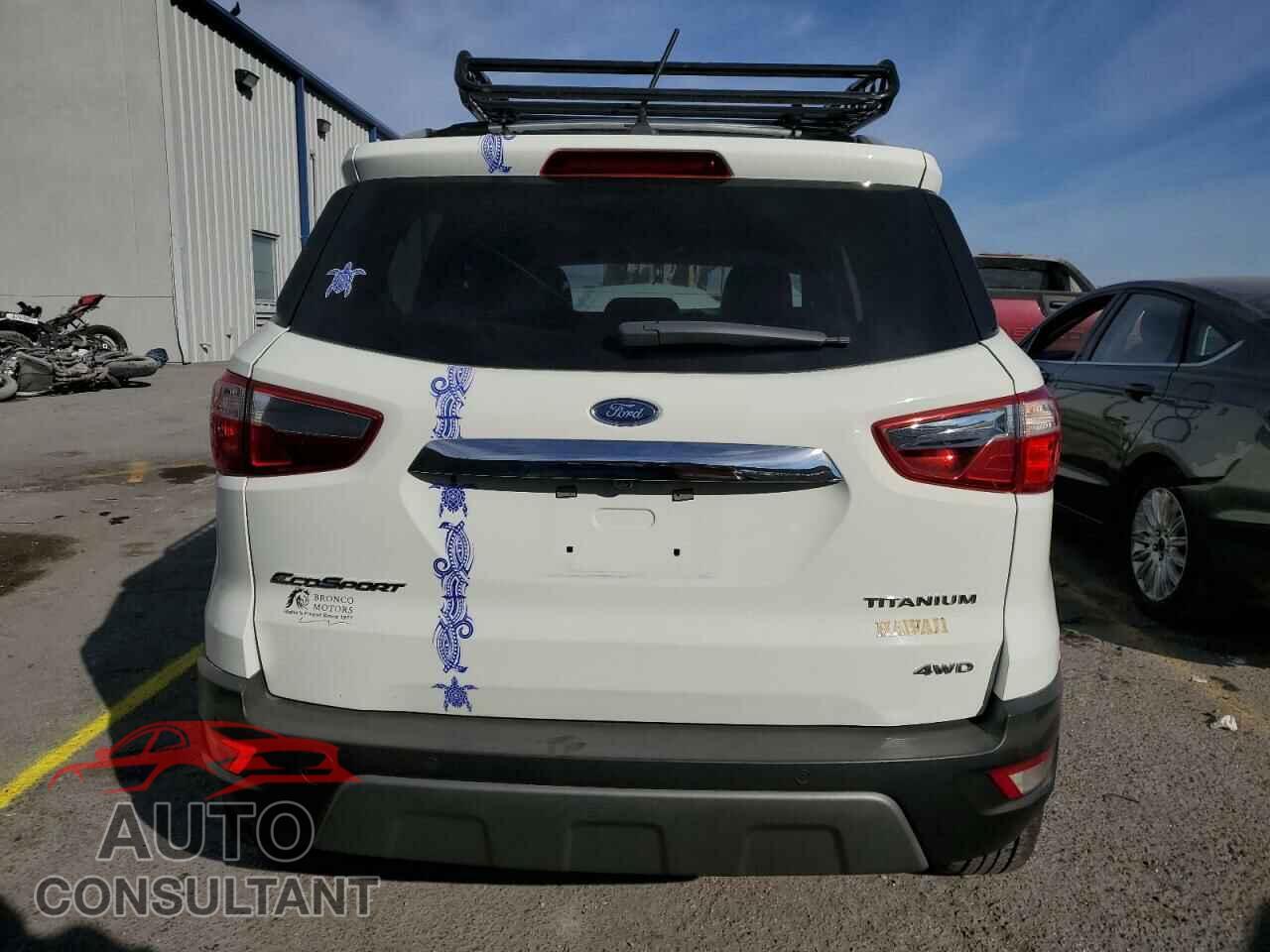 FORD ECOSPORT 2019 - MAJ6S3KL5KC287968