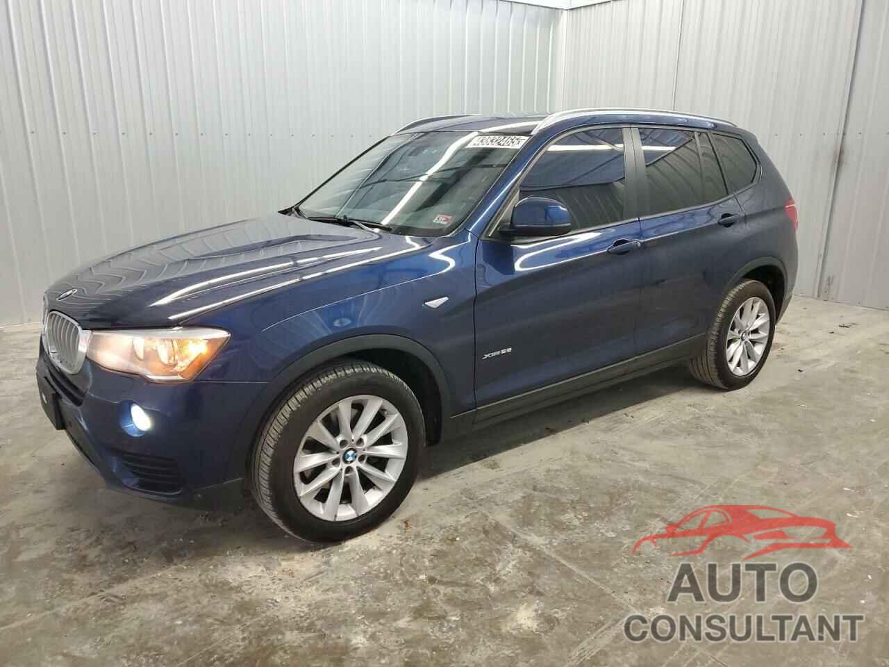BMW X3 2015 - 5UXWX9C5XF0D53132
