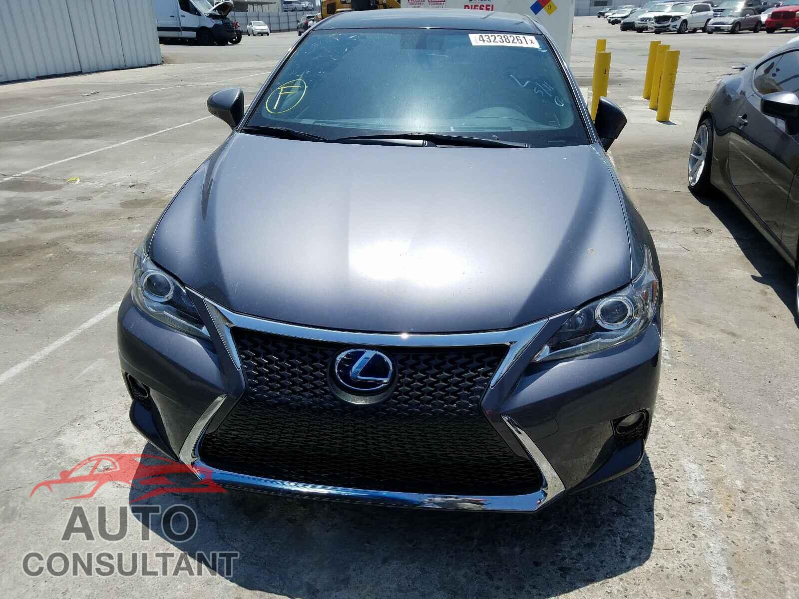 LEXUS CT 200 2016 - JTHKD5BH3G2255008