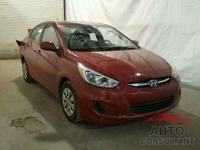 HYUNDAI ACCENT 2016 - KMHCT4AE0GU048487