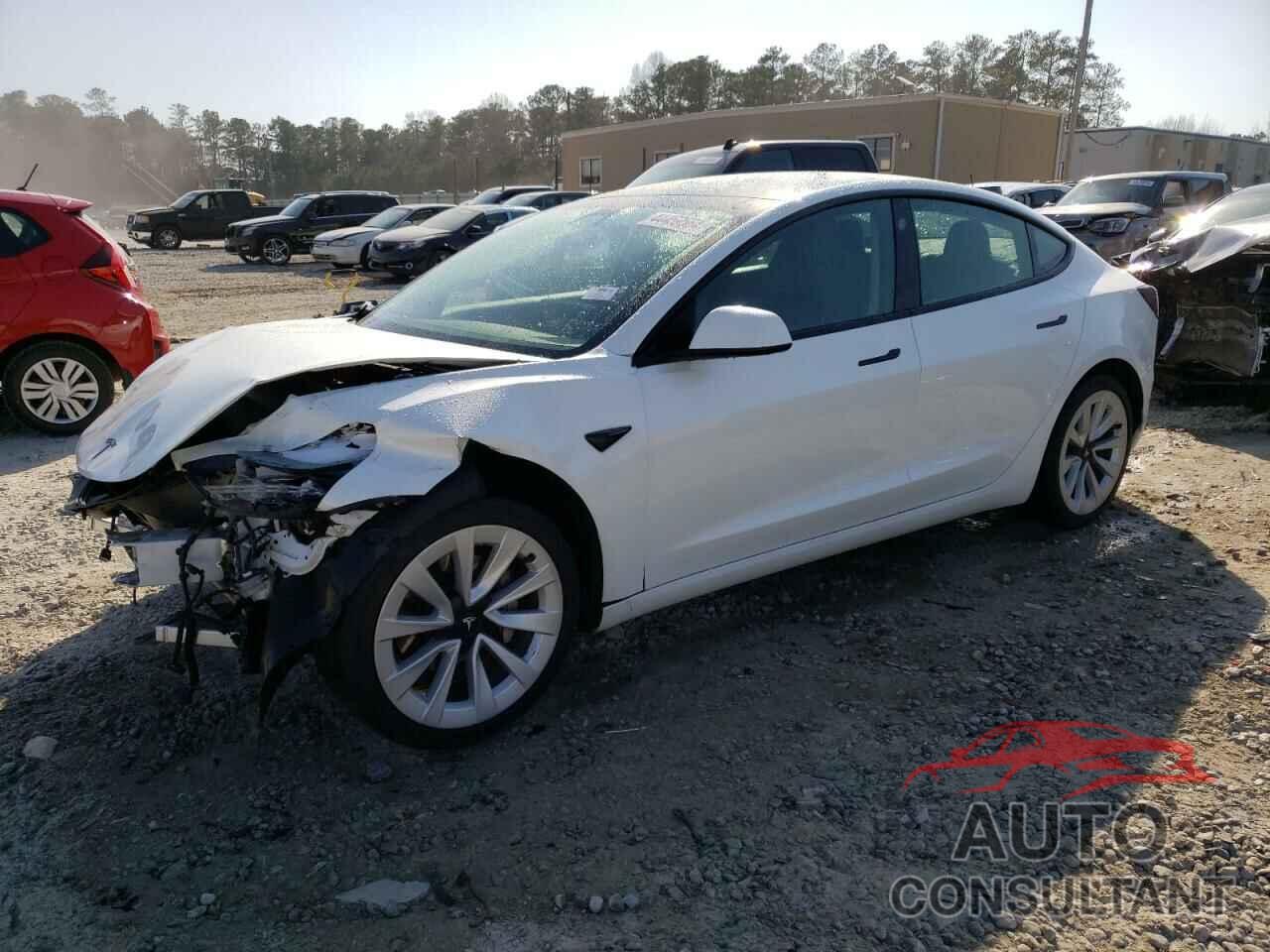 TESLA MODEL 3 2022 - 5YJ3E1EB8NF123181