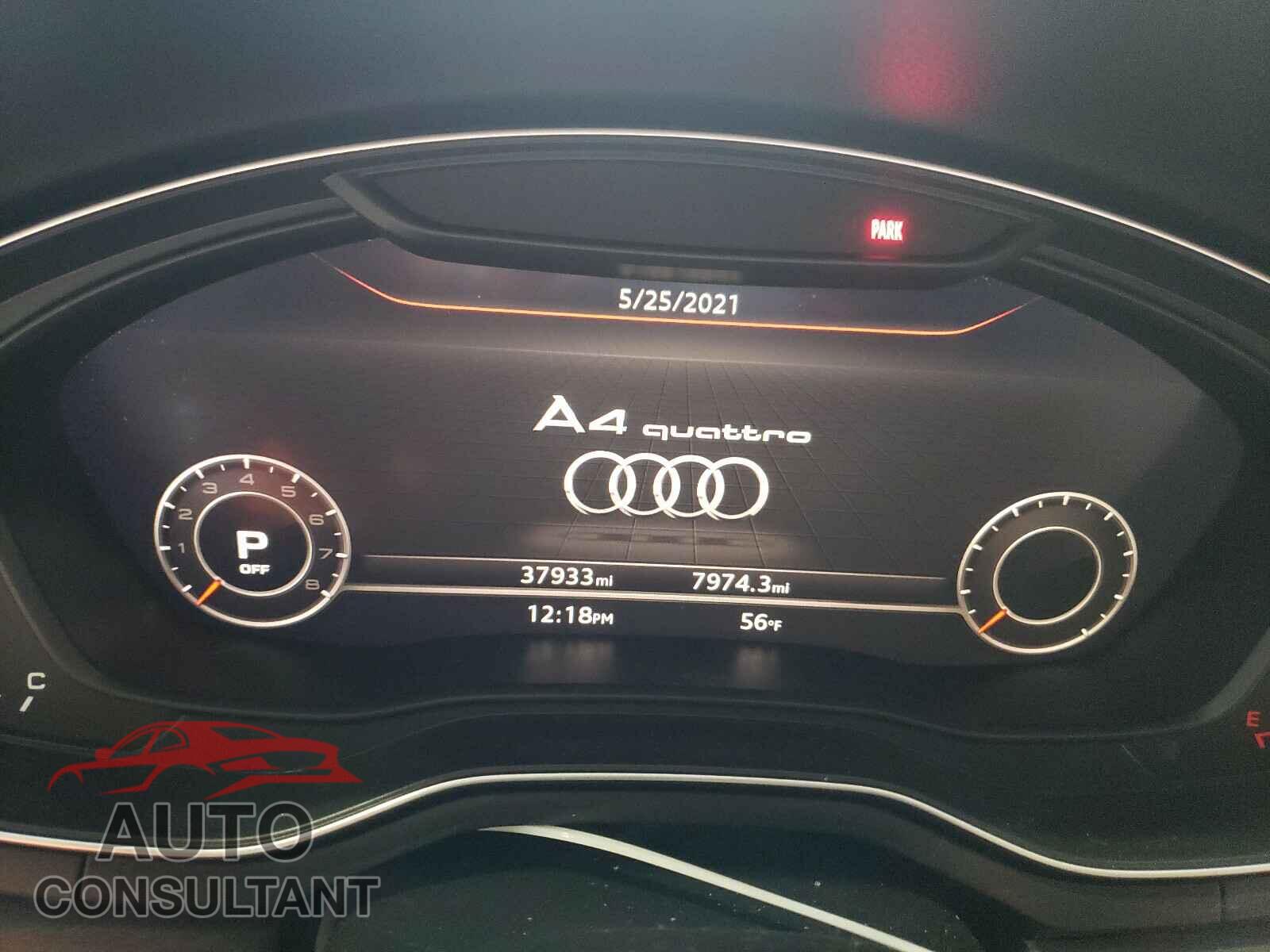 AUDI A4 2017 - WAUDNAF4XHN041914