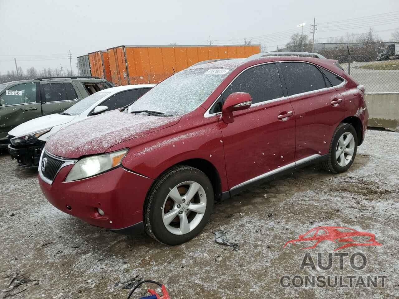 LEXUS RX350 2010 - 2T2BK1BAXAC041124