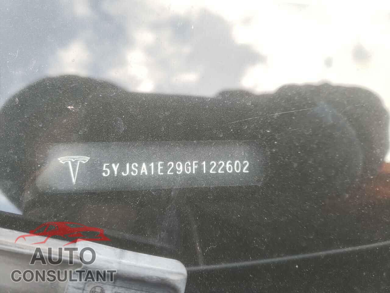 TESLA MODEL S 2016 - 5YJSA1E29GF122602