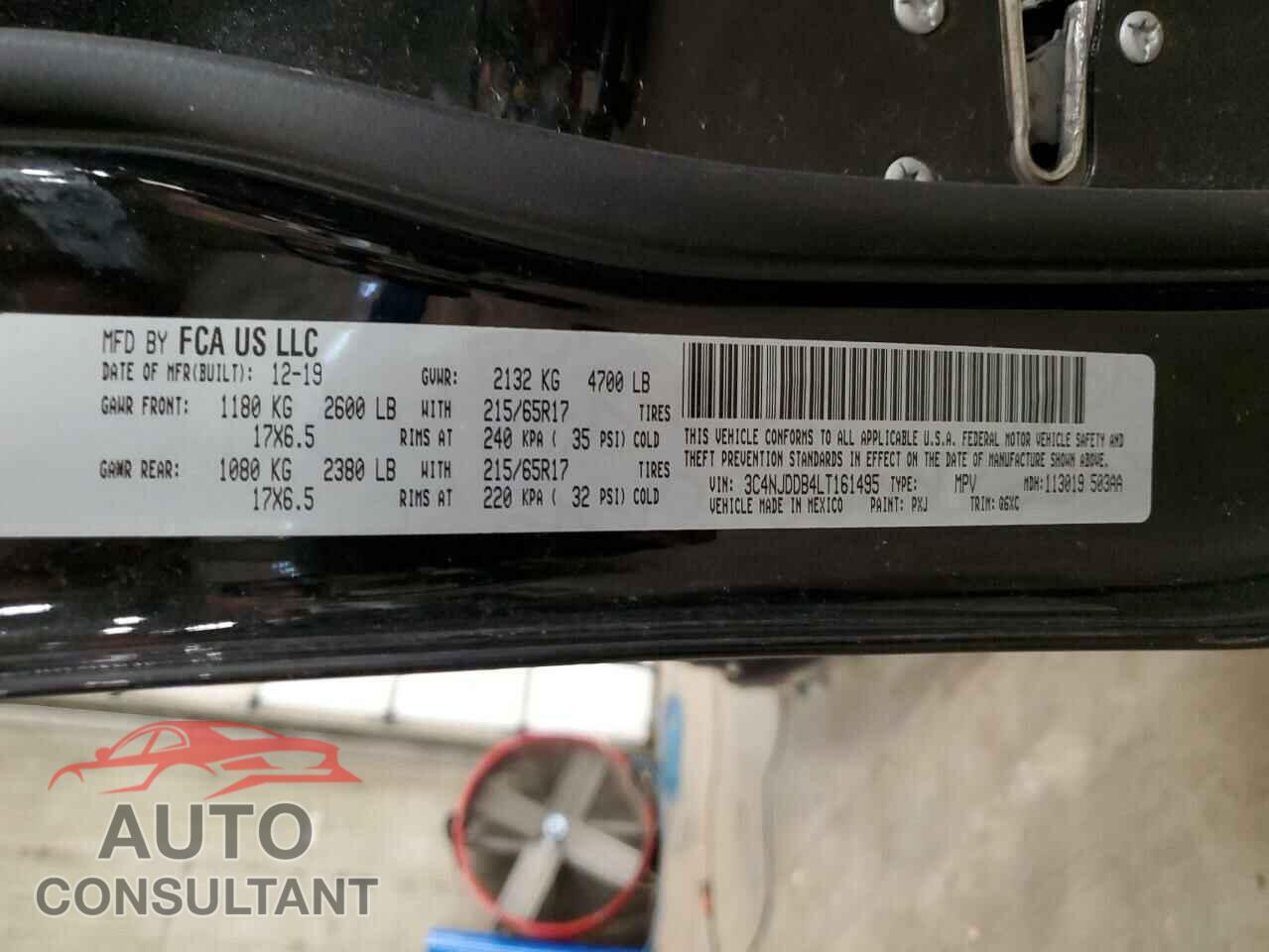 JEEP COMPASS 2020 - 3C4NJDDB4LT161495