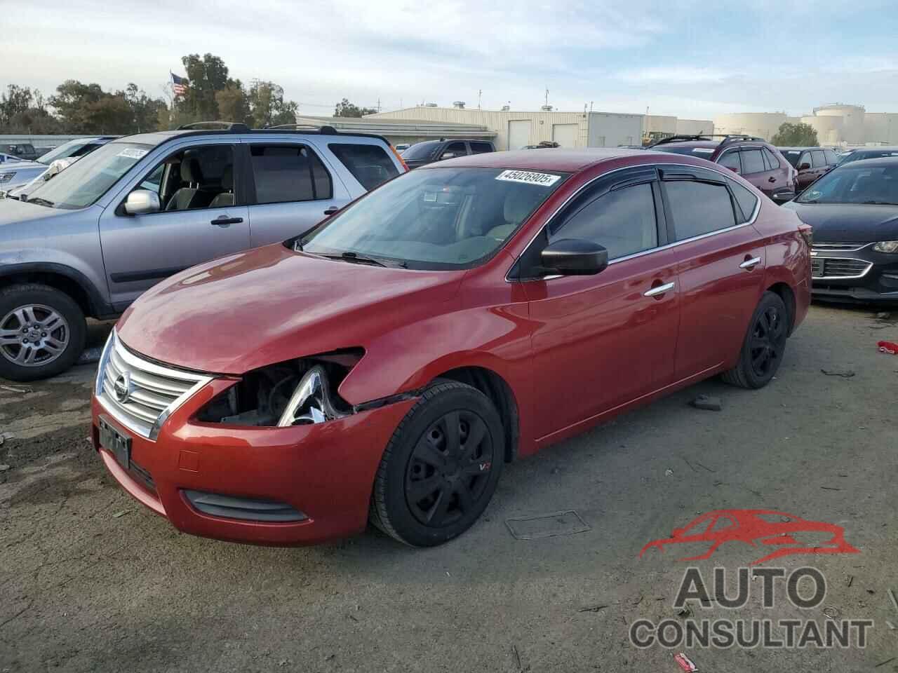 NISSAN SENTRA 2013 - 3N1AB7AP1DL617972