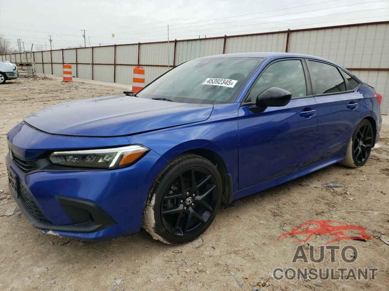 HONDA CIVIC 2022 - 2HGFE2F5XNH558100