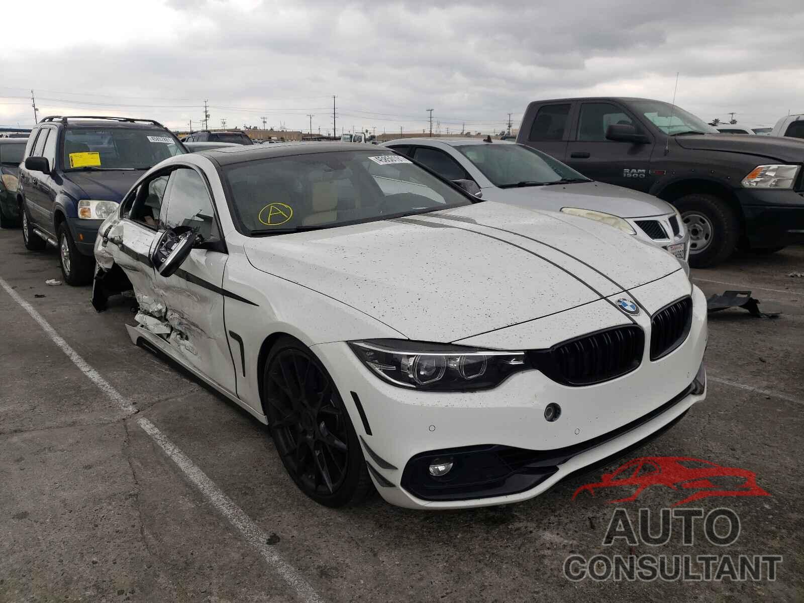 BMW 4 SERIES 2019 - WBA4J1C53KBM18696