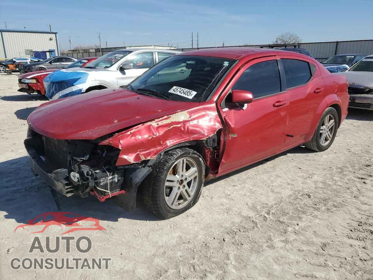 DODGE AVENGER 2012 - 1C3CDZCB2CN136967