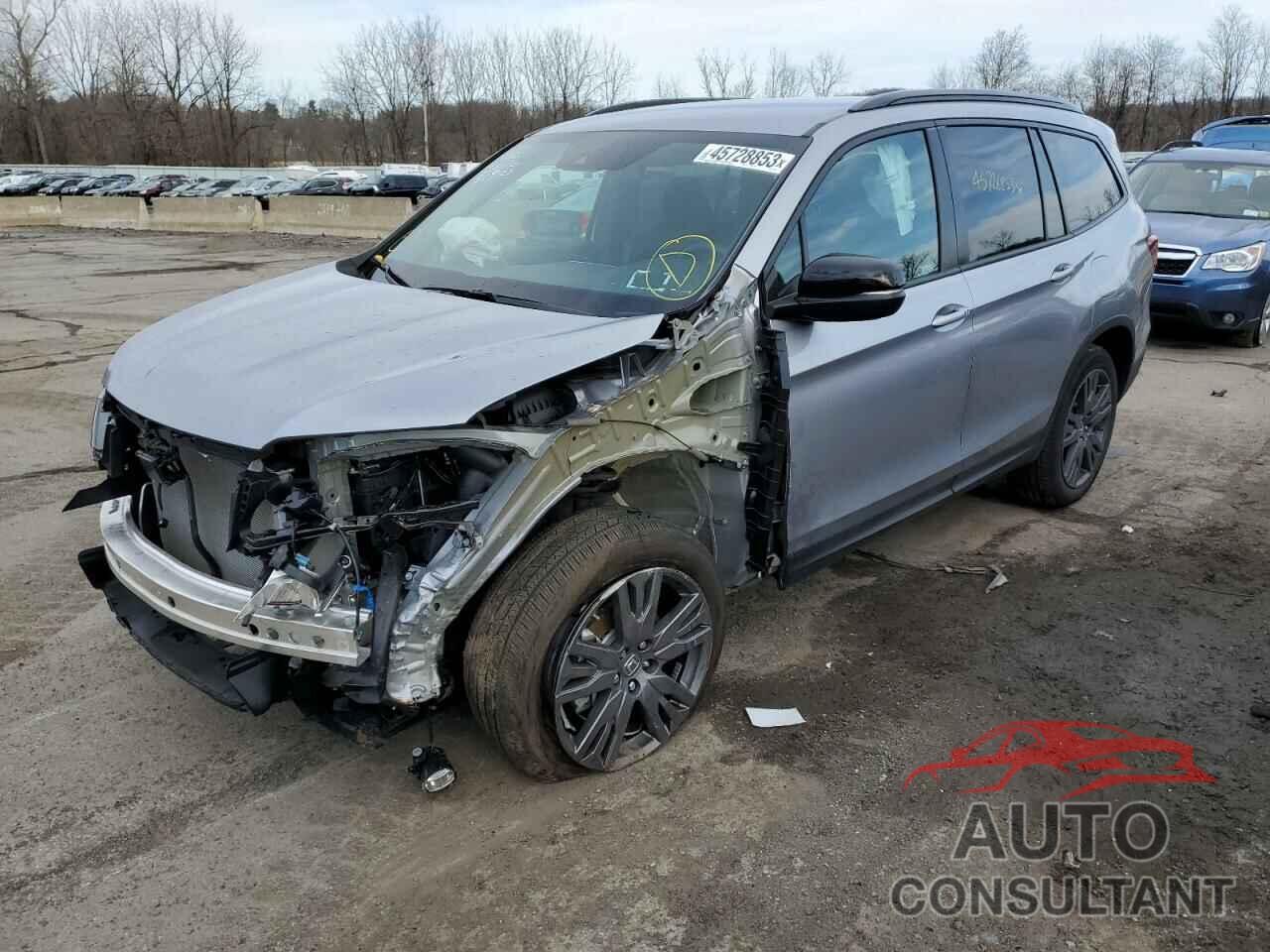 HONDA PILOT 2022 - 5FNYF6H36NB077645