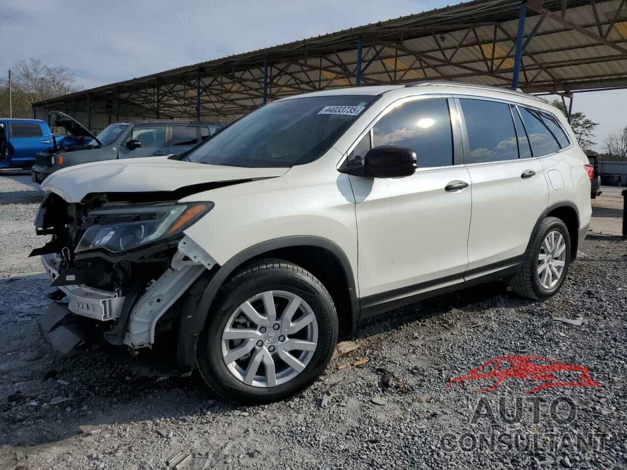 HONDA PILOT 2019 - 5FNYF5H16KB037151