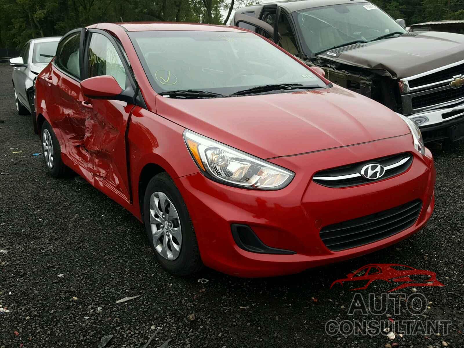 HYUNDAI ACCENT 2017 - KMHCT4AEXHU308346