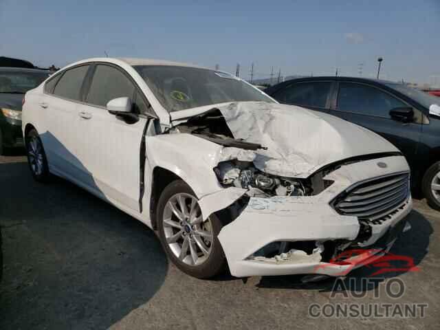 FORD FUSION 2017 - 3FA6P0H7XHR280311