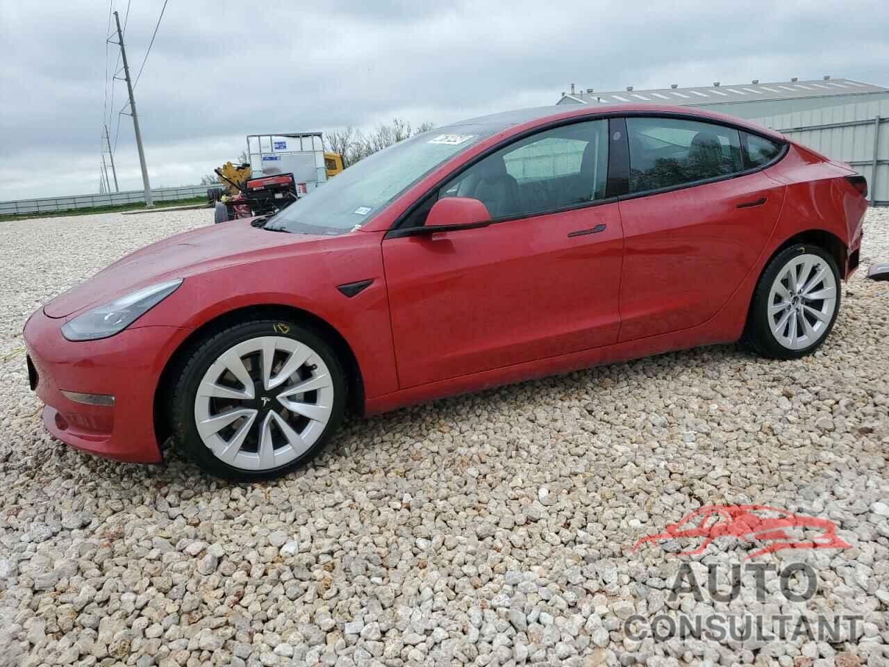 TESLA MODEL 3 2022 - 5YJ3E1EBXNF191675